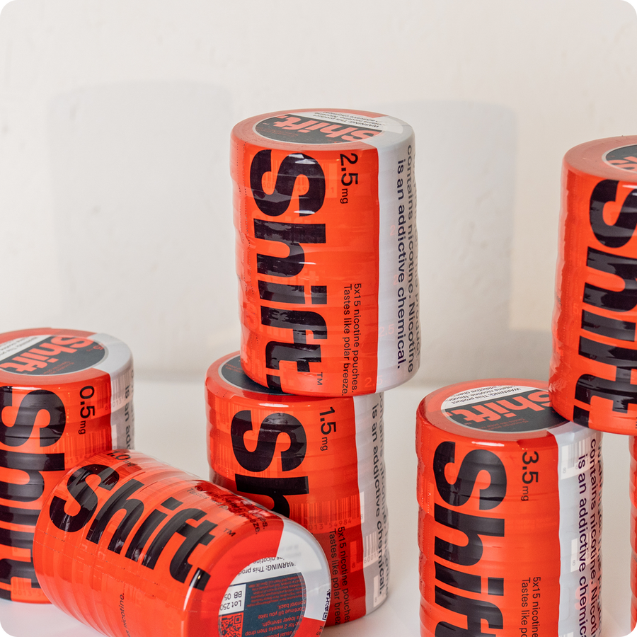 Shift Reset Plan pouch cans